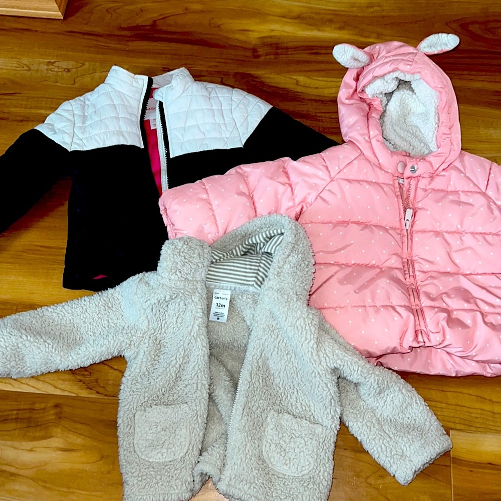 Winter sale jacket bundle smoke and pet free home